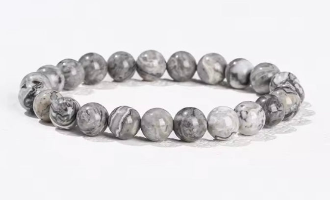 Natural Picasso Stone Bracelet