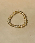 8mm Translucent yellow Crystal Bracelet
