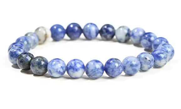 Natural Blue Spot Jasper Bracelet