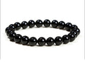 Natural Black Agate Bracelet