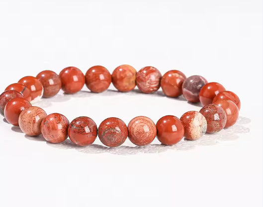Natural Red Jasper Bracelet