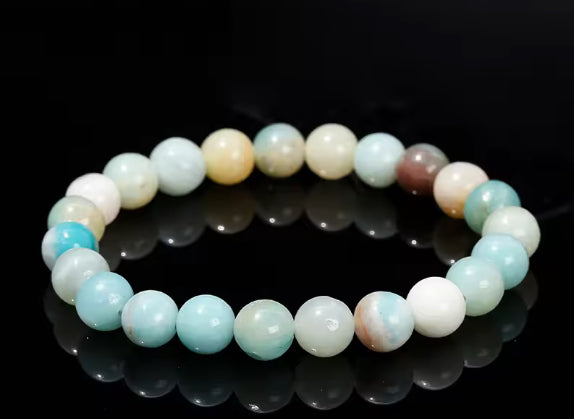 Natural Amazonite Stone Bracelet