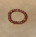 8mm Translucent Red Crystal Bracelet