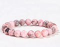 Pink Zebra Stone Bracelet