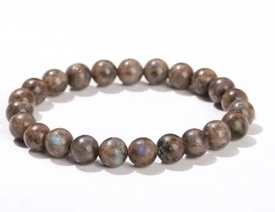 Golden Flash Labradorite⁠ Bracelet