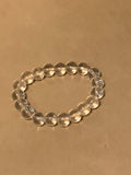 10mm Clear  Crystal Bracelet