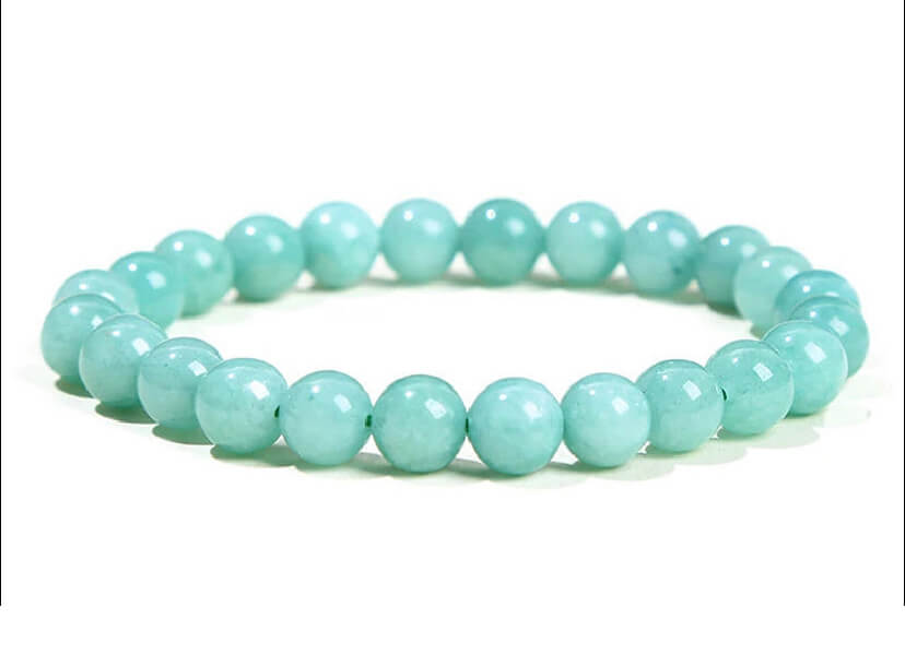 Elegant Light Green Stone Bracelet