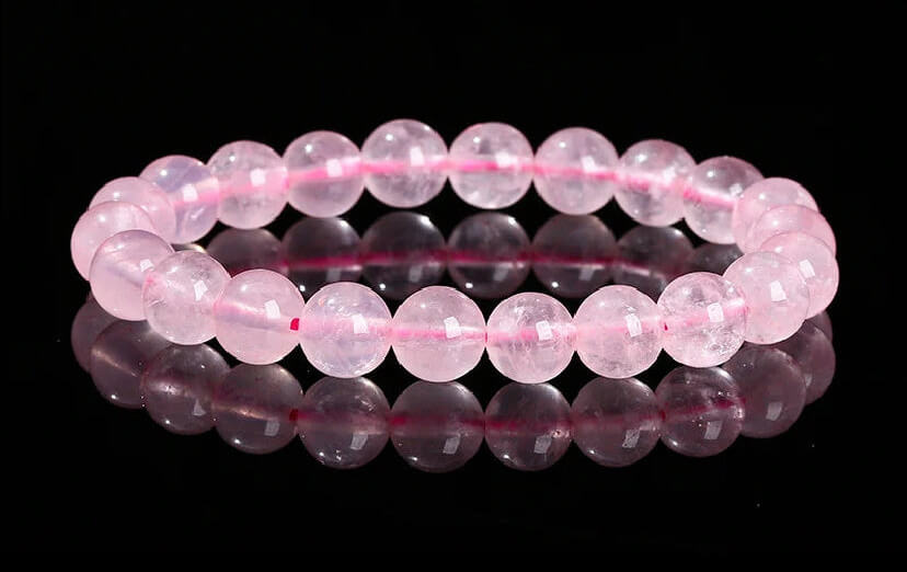 Ice Pink Quartz Bracelet