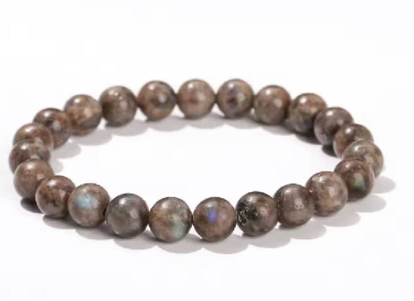 Golden Flash Labradorite⁠ Bracelet